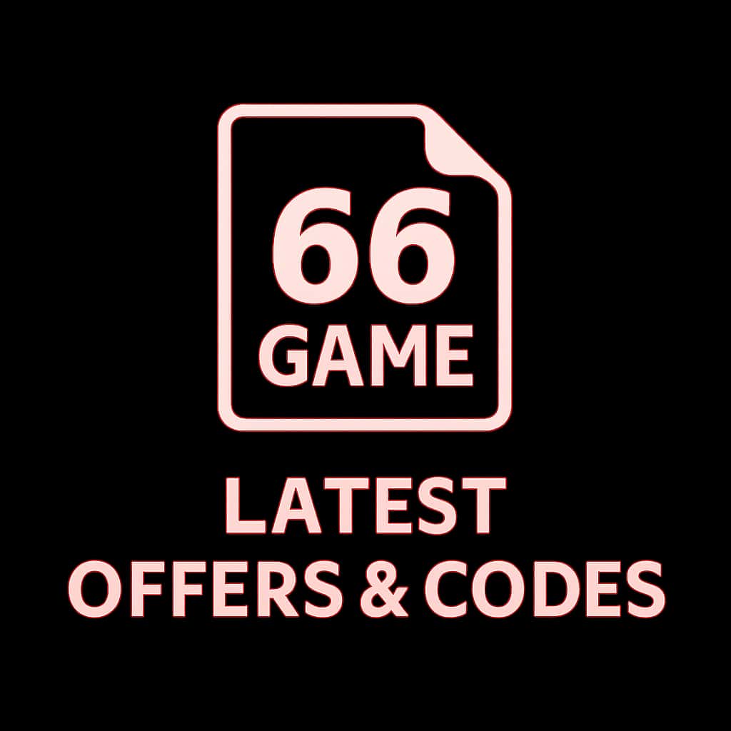 An icon representing the 66 Game offers and codes.