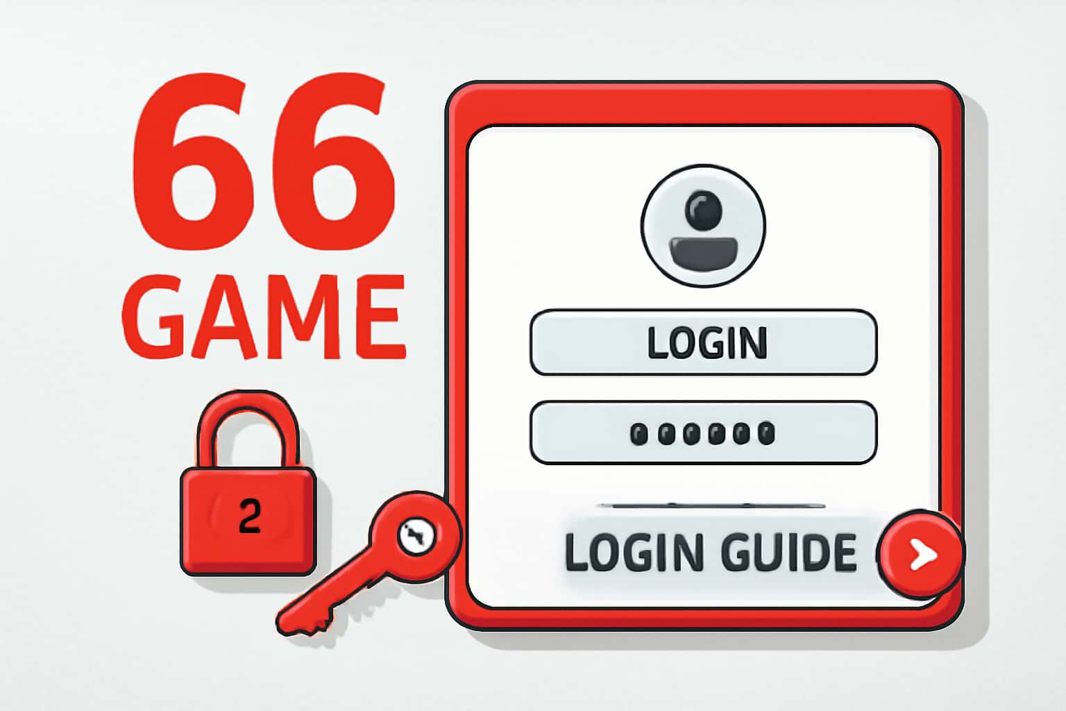 A visual representation of the 66 Game Login Guide, emphasizing a user-friendly interface.