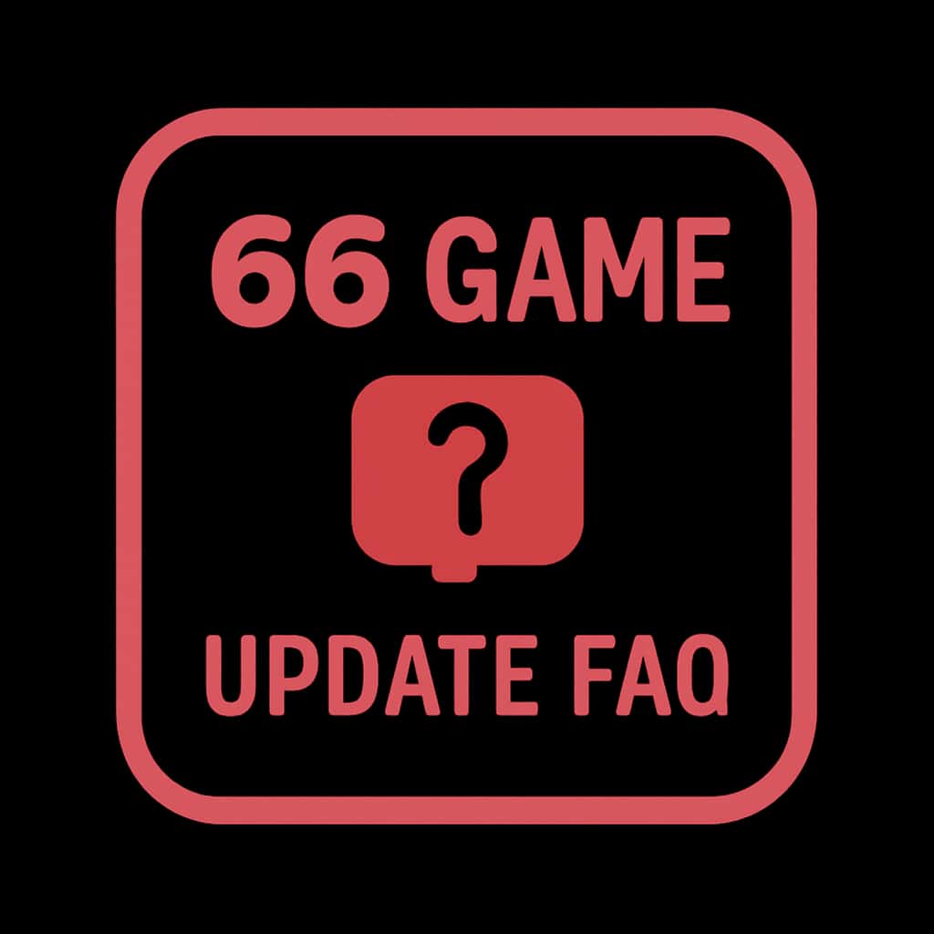 Icon representing 66 Game Update FAQ.