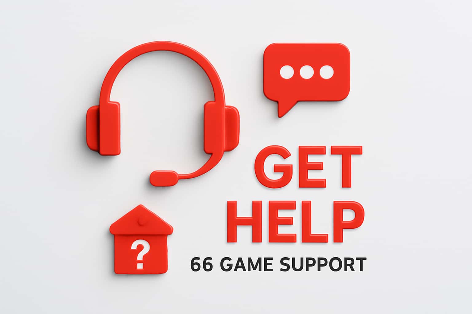 Get Help - 66 Game Support Interface