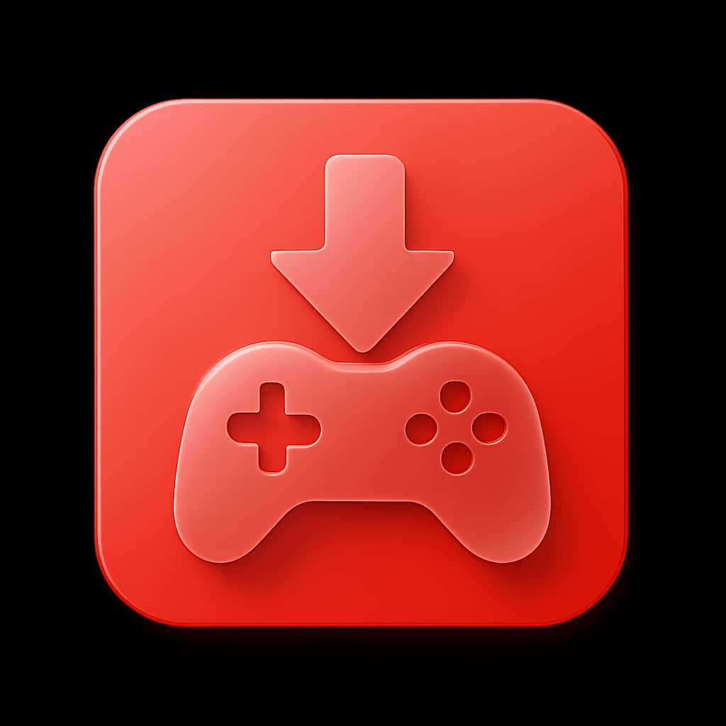 An icon illustrating the process of downloading 66 Game.