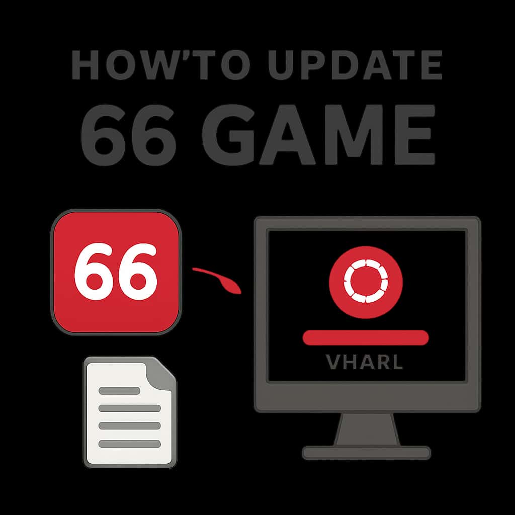 An educational diagram on updating 66 Game.